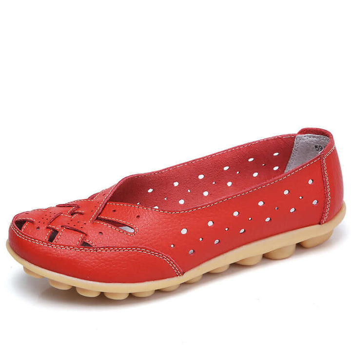 Claire | Breathable Leather Orthopedic Loafers