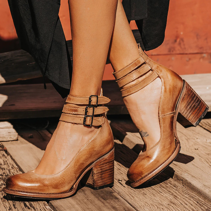 Aubrey | Ankle Boots With Straps