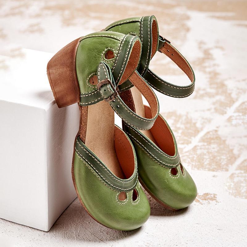 Sienna | Orthopedic sandals with low heel