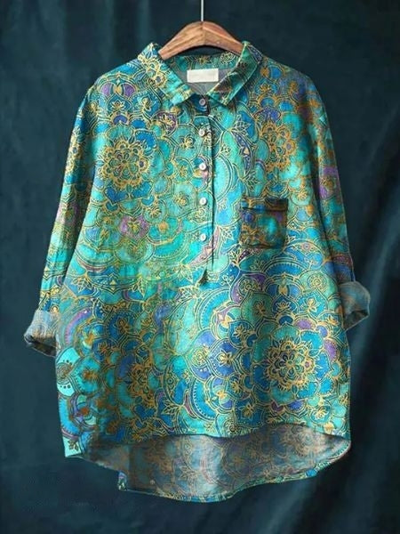 Diana | Blouse with floral print