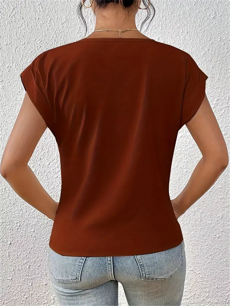 Mara | The Perfect V-neck Top For Woman