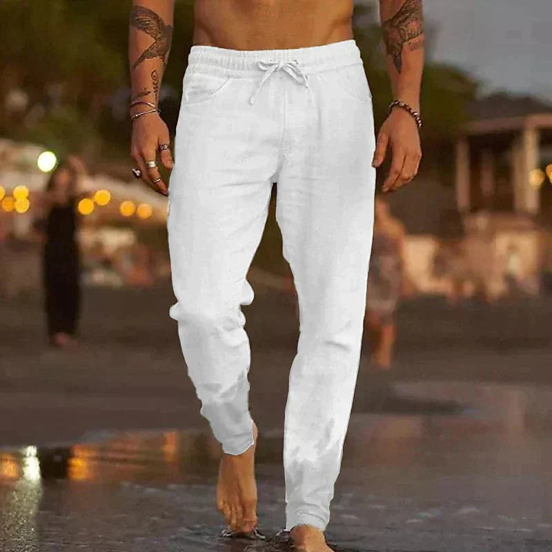 Lucian | Casual Linen Pants