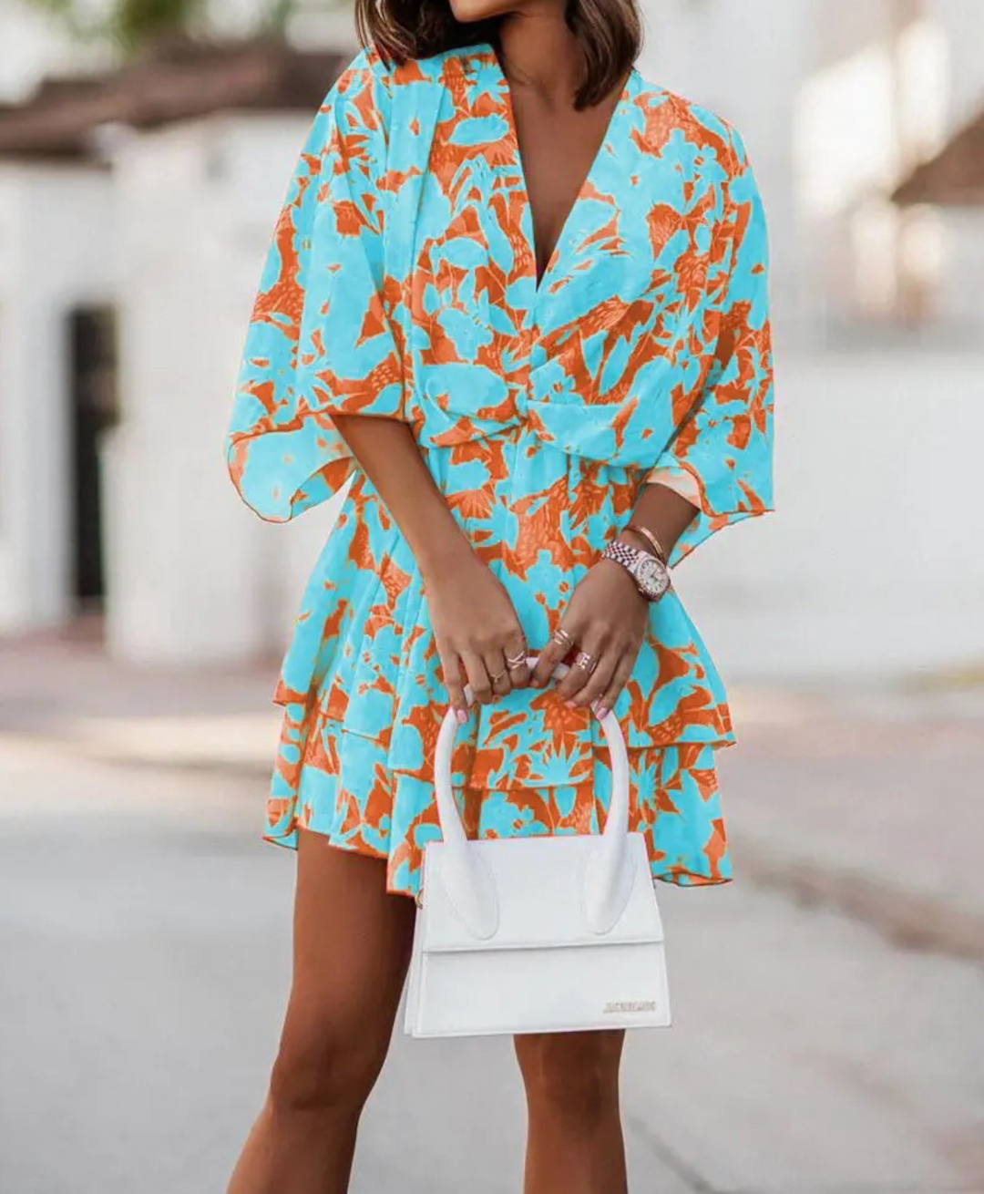 Valora |  Floral Dress