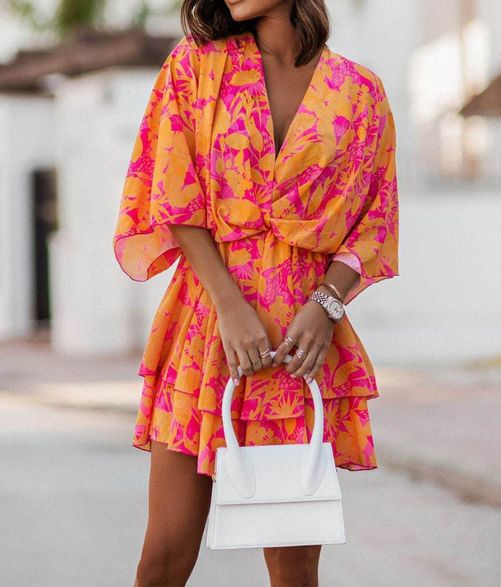 Valora |  Floral Dress