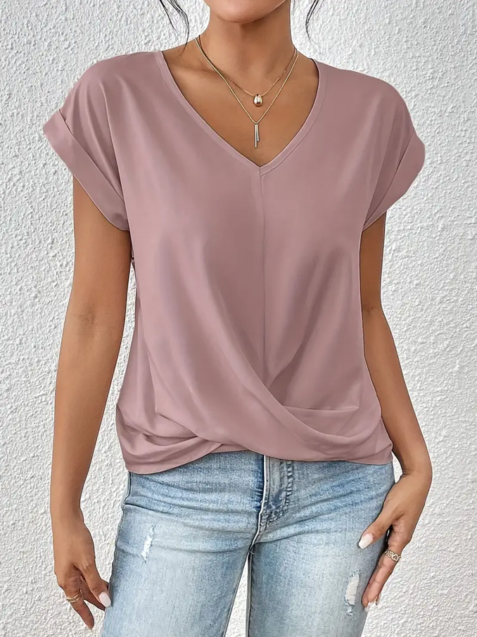 Mara | The Perfect V-neck Top For Woman