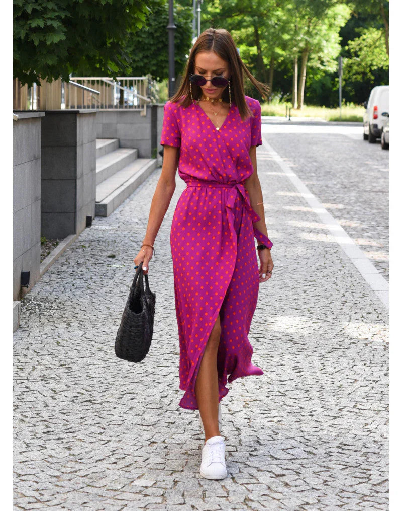 Eva - Stylish V-neck dress