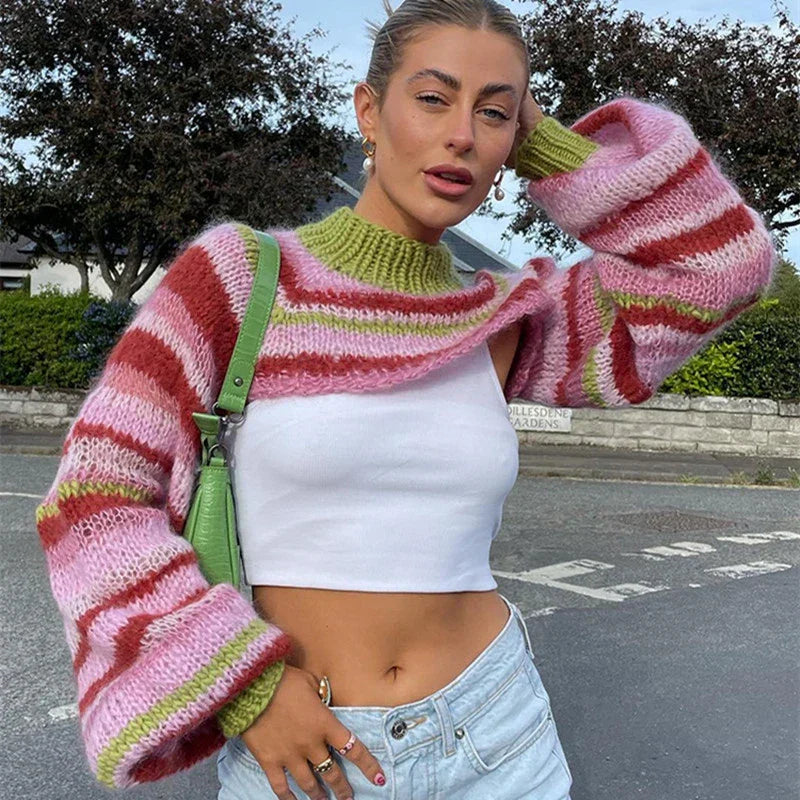 Lorna - Retro Crop Top