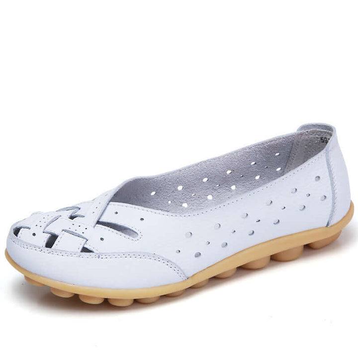 Claire | Breathable Leather Orthopedic Loafers