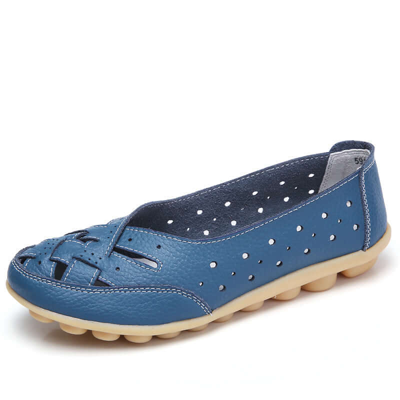 Claire | Breathable Leather Orthopedic Loafers