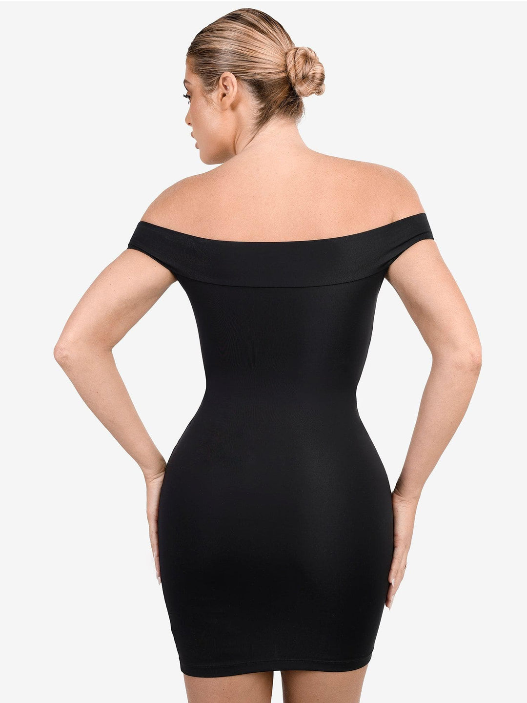 ARIA | Shapewear Crew Neck Midi Dress