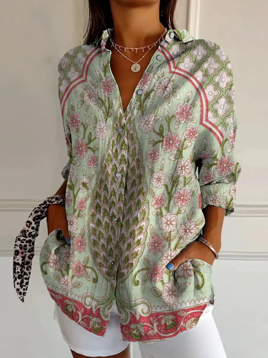 Eva | Floral Breeze Blouse